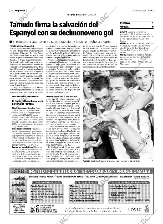 ABC CORDOBA 24-05-2004 página 76