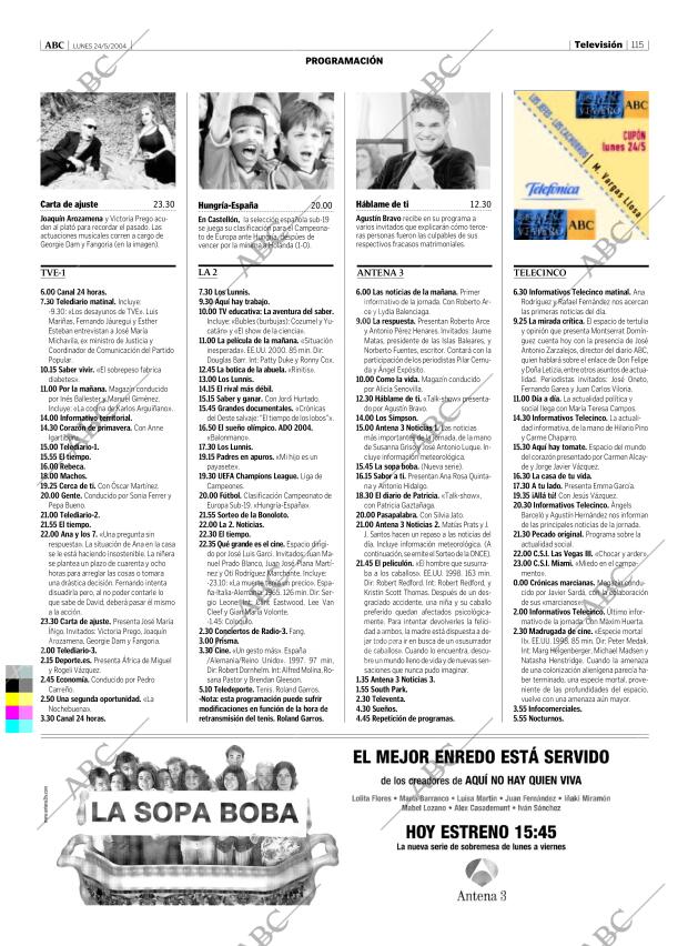 ABC MADRID 24-05-2004 página 115