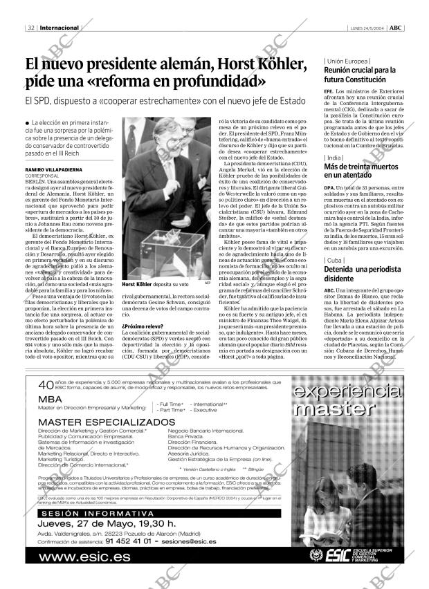 ABC MADRID 24-05-2004 página 32