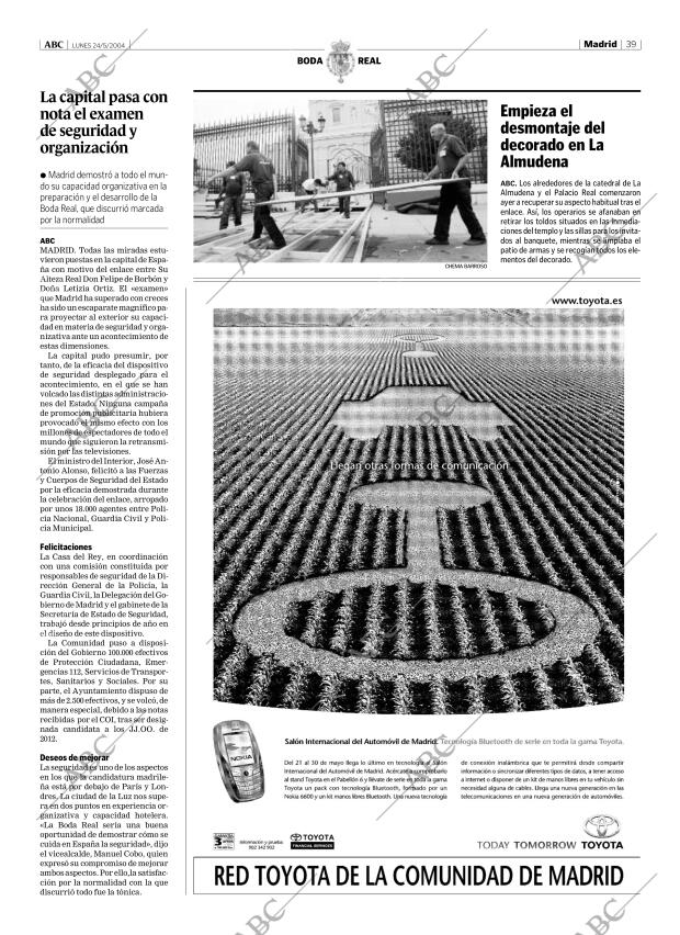 ABC MADRID 24-05-2004 página 39