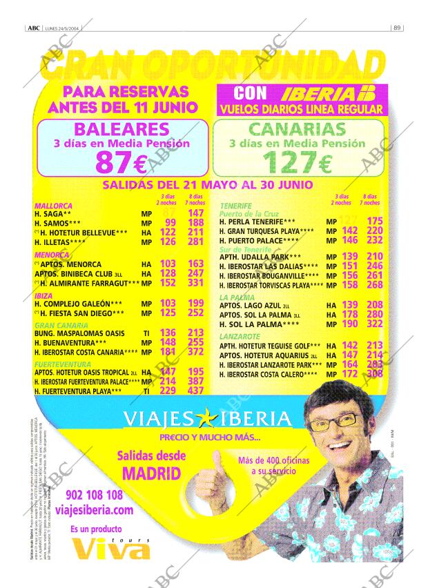 ABC MADRID 24-05-2004 página 89