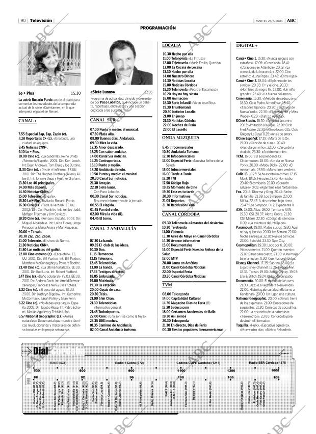 ABC CORDOBA 25-05-2004 página 90
