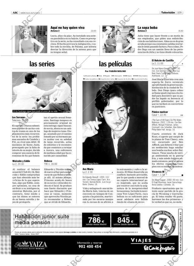 ABC MADRID 26-05-2004 página 109