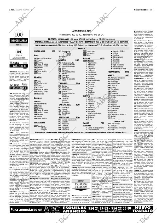 ABC SEVILLA 27-05-2004 página 25