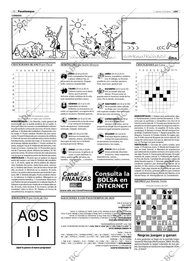 ABC SEVILLA 27-05-2004 página 28