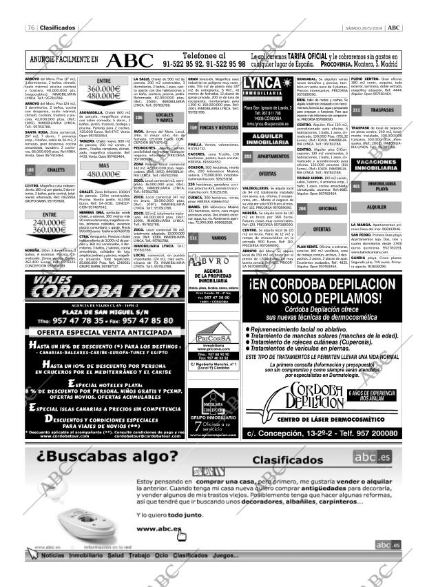 ABC CORDOBA 29-05-2004 página 76