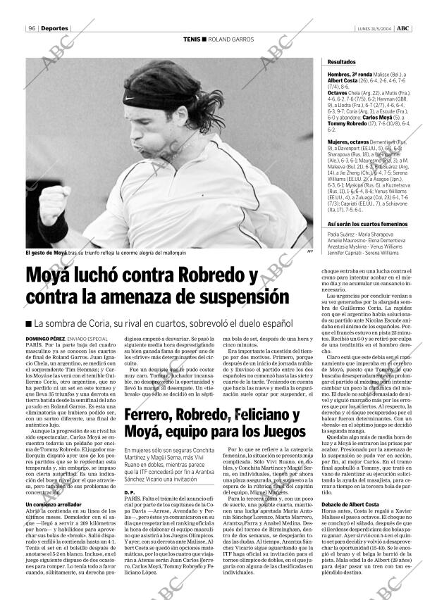 ABC MADRID 31-05-2004 página 96