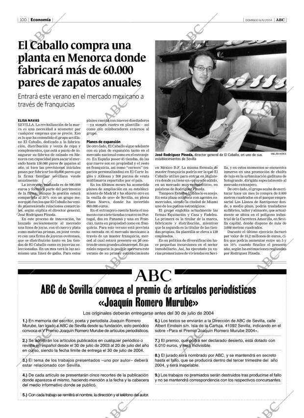 ABC SEVILLA 06-06-2004 página 100