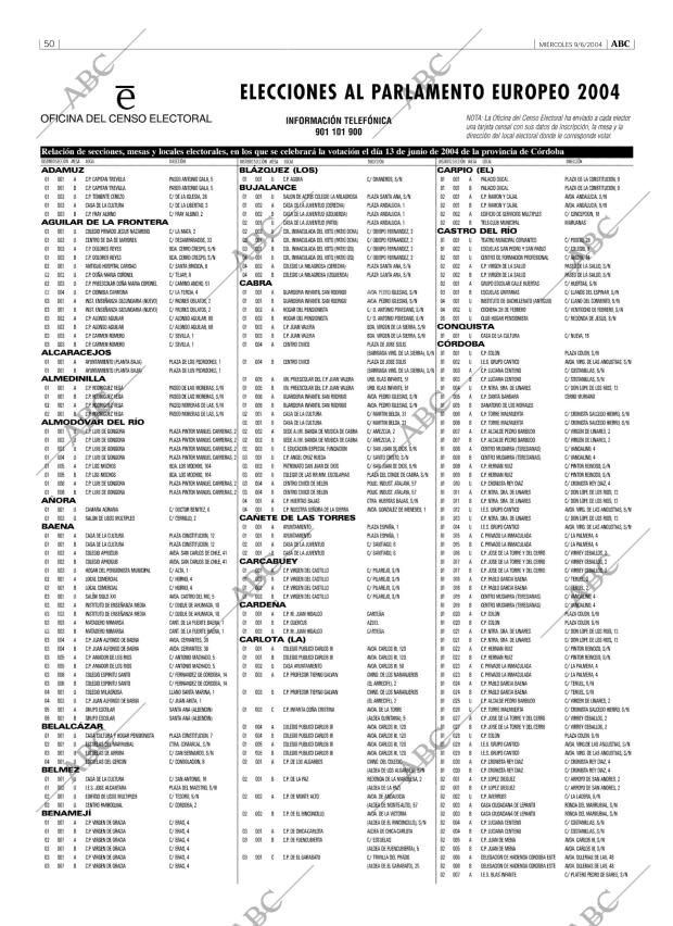 ABC CORDOBA 09-06-2004 página 50