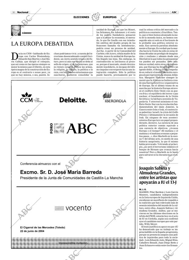 ABC MADRID 09-06-2004 página 16
