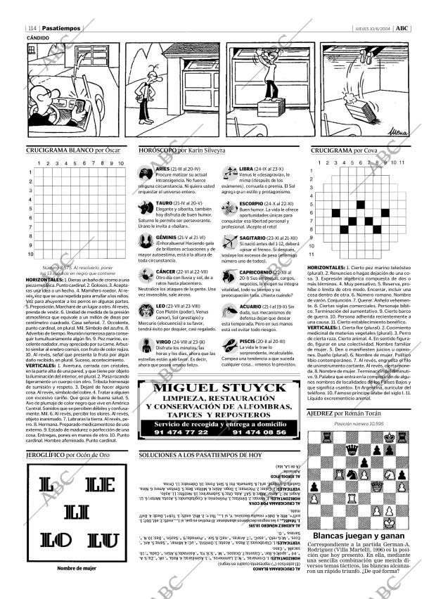 ABC MADRID 10-06-2004 página 114