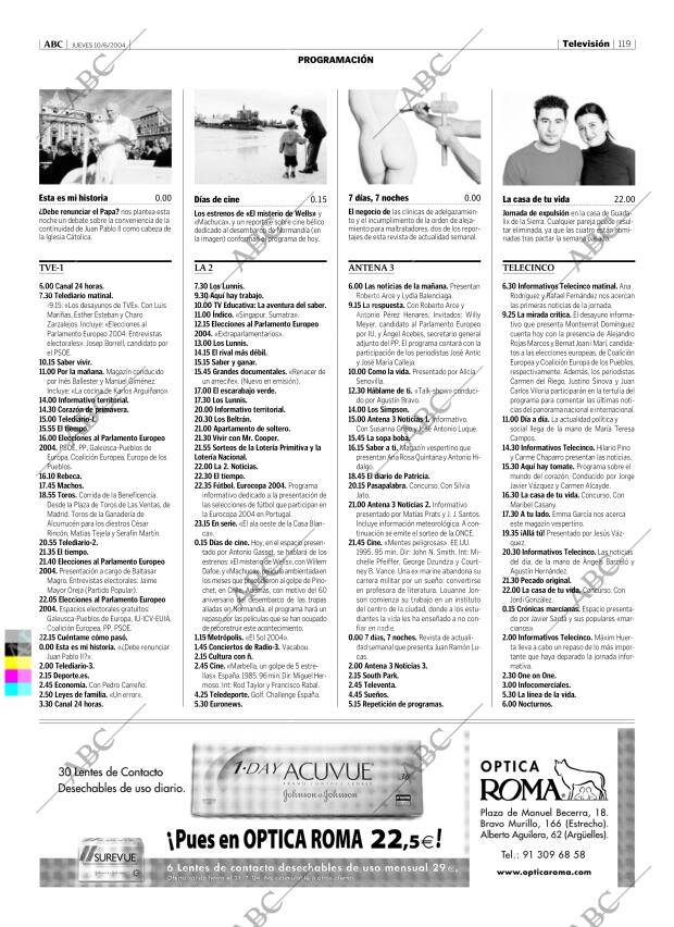 ABC MADRID 10-06-2004 página 119