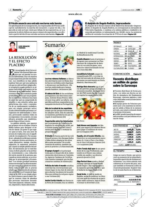 ABC MADRID 10-06-2004 página 2