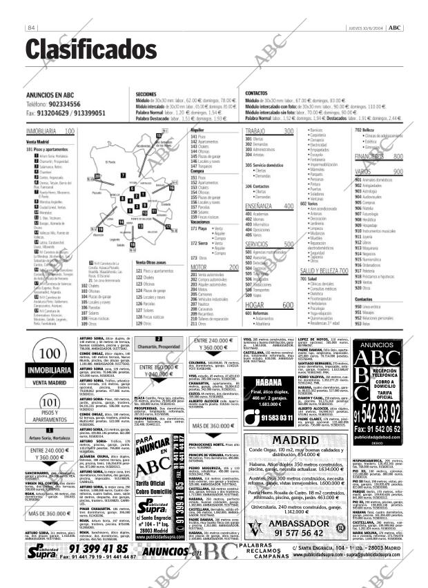 ABC MADRID 10-06-2004 página 84