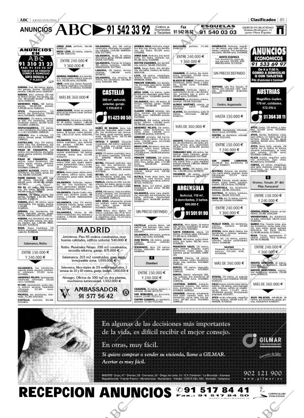 ABC MADRID 10-06-2004 página 85
