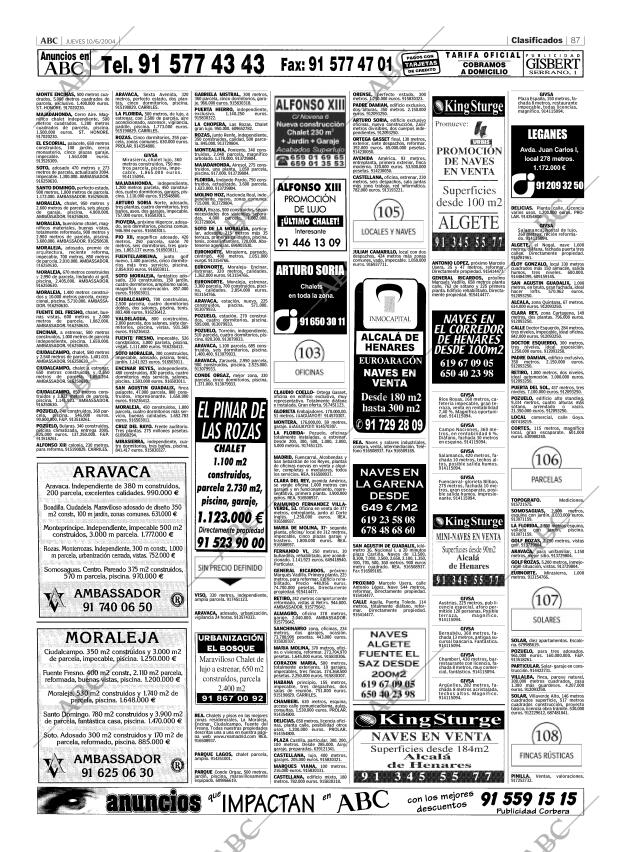 ABC MADRID 10-06-2004 página 87