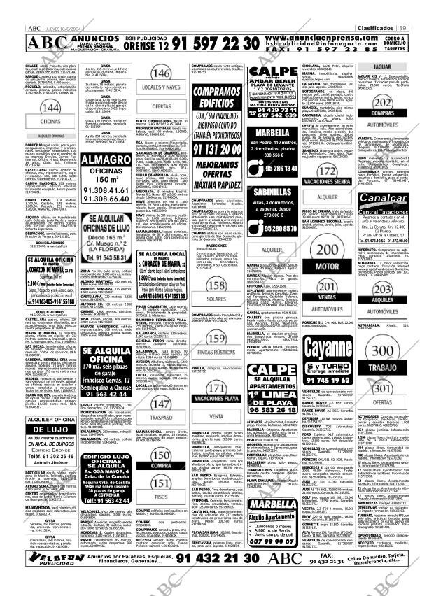 ABC MADRID 10-06-2004 página 89