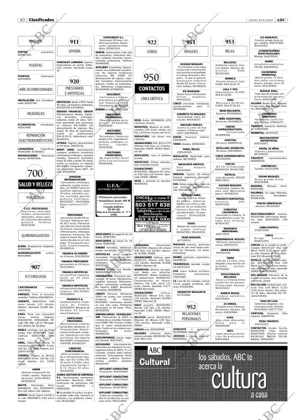 ABC SEVILLA 10-06-2004 página 80