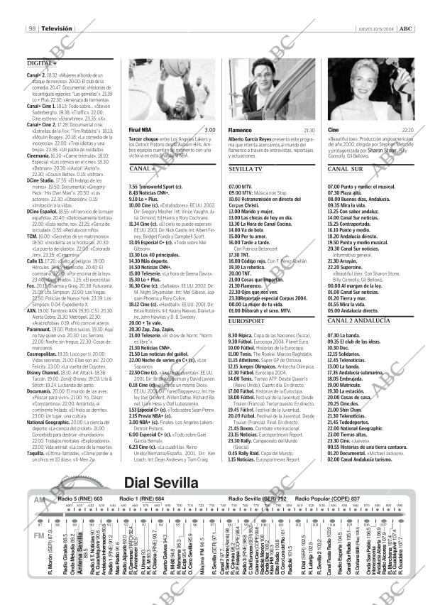 ABC SEVILLA 10-06-2004 página 98