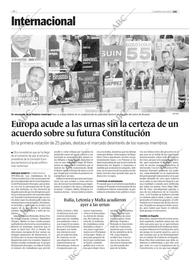 ABC MADRID 13-06-2004 página 26