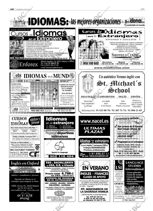 ABC MADRID 13-06-2004 página 29