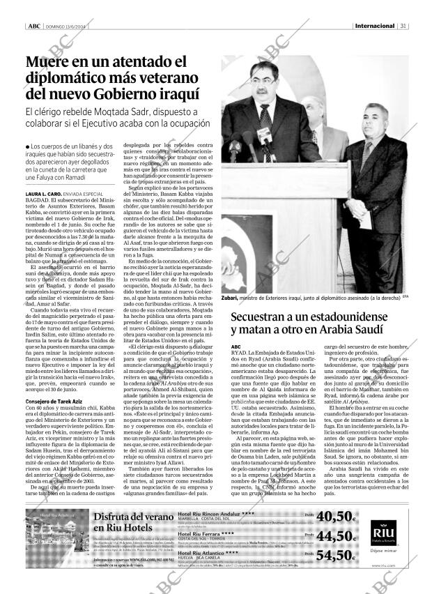 ABC MADRID 13-06-2004 página 31