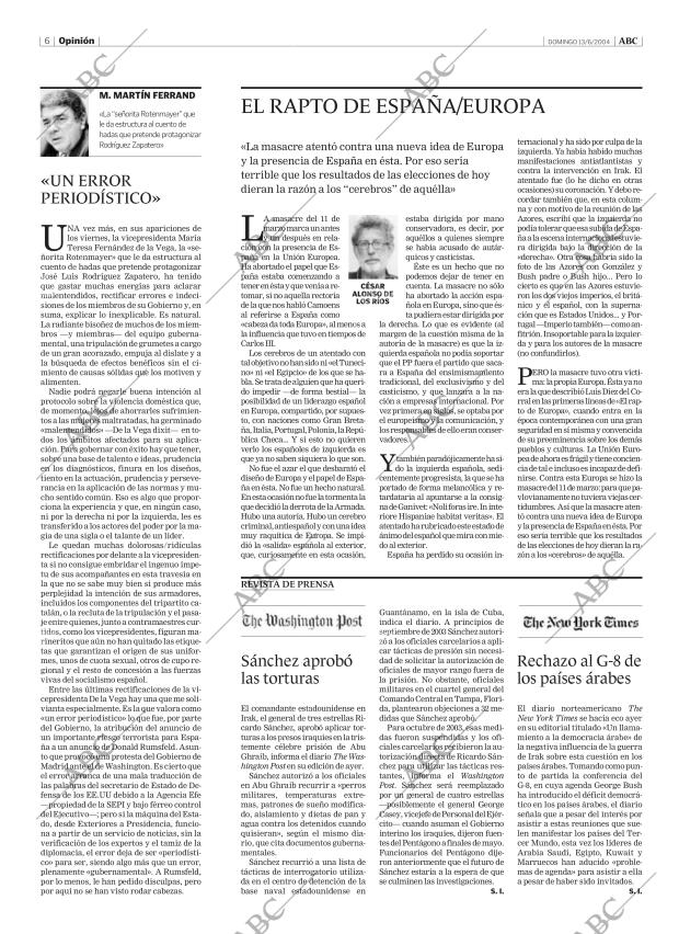 ABC MADRID 13-06-2004 página 6