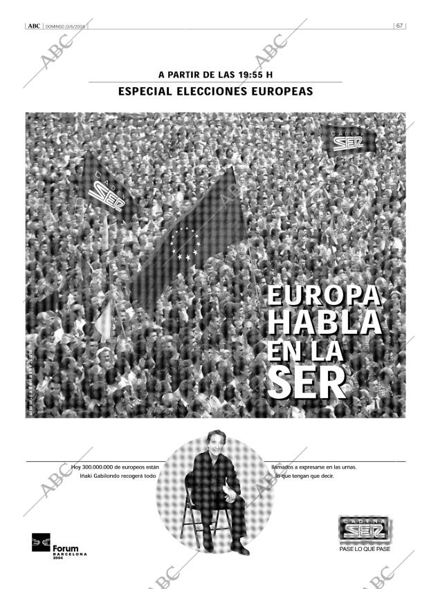 ABC MADRID 13-06-2004 página 67