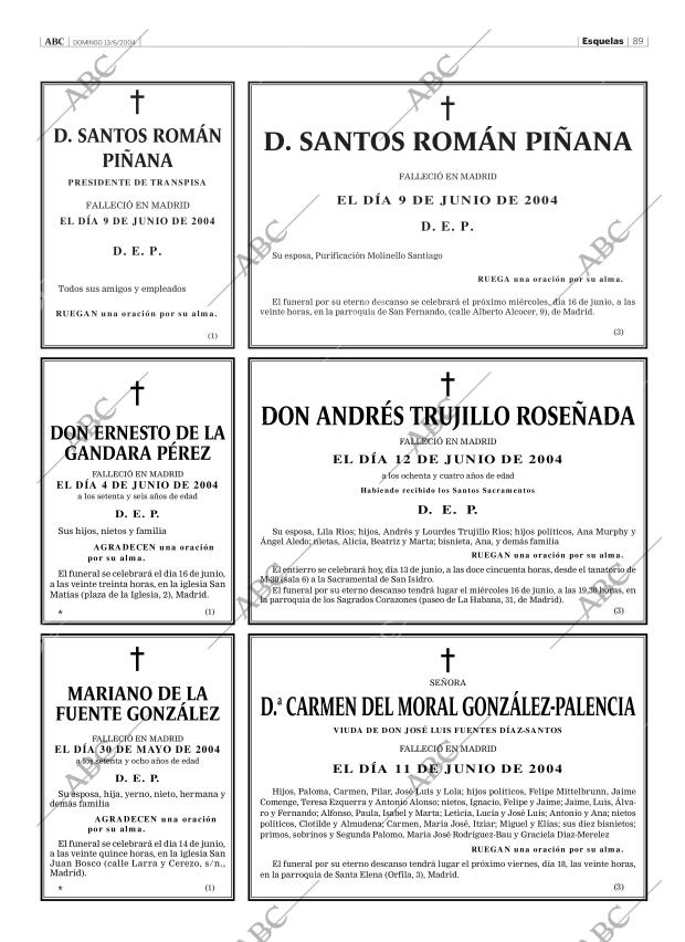 ABC MADRID 13-06-2004 página 89