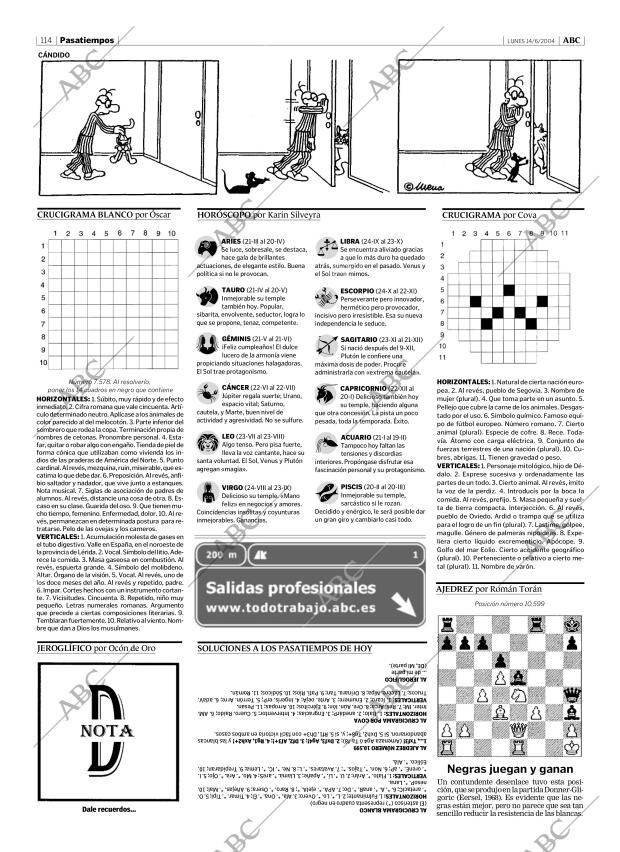 ABC MADRID 14-06-2004 página 114