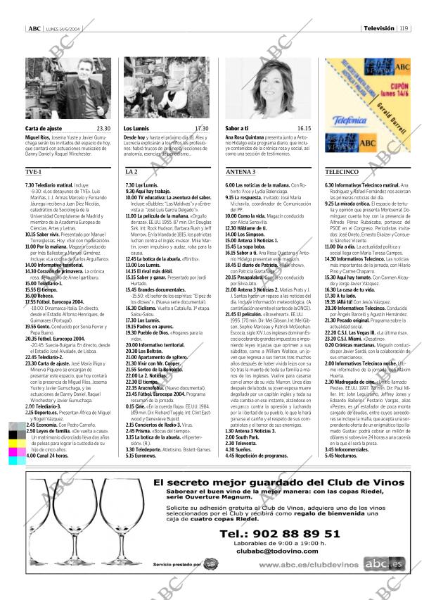 ABC MADRID 14-06-2004 página 119