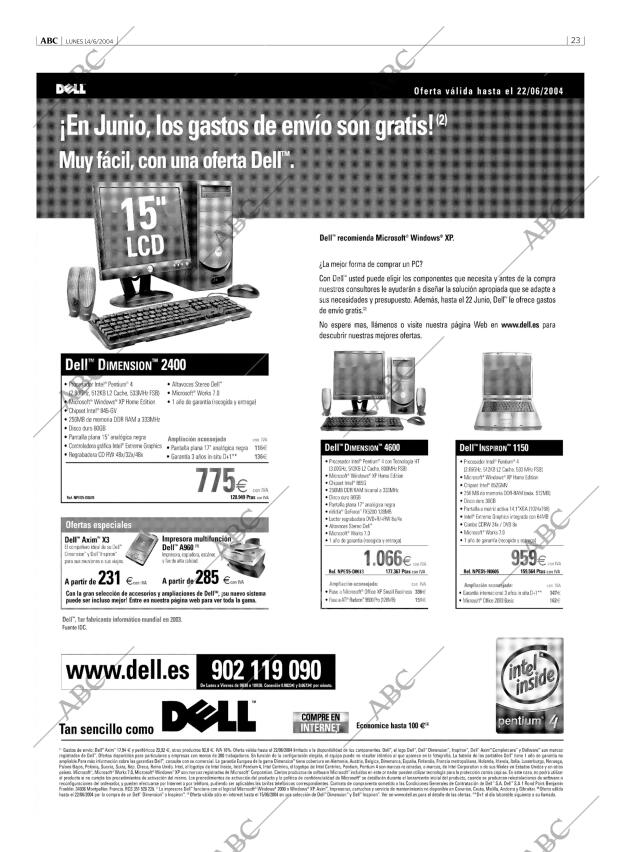 ABC MADRID 14-06-2004 página 23