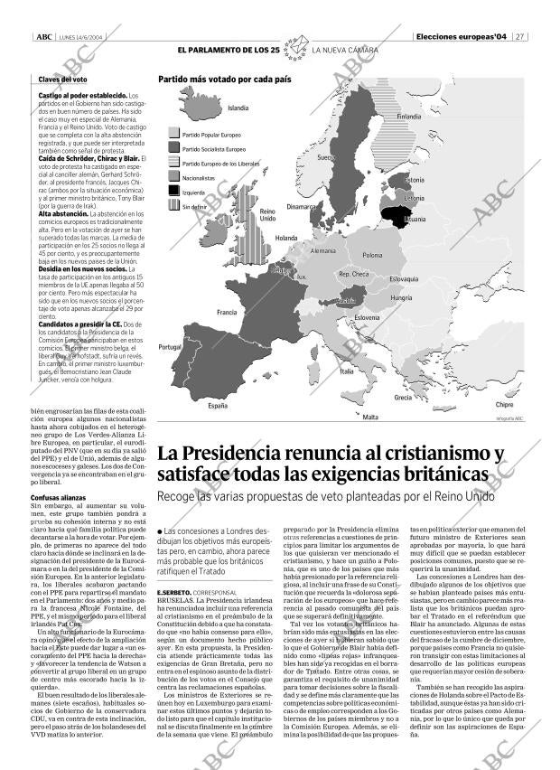 ABC MADRID 14-06-2004 página 27