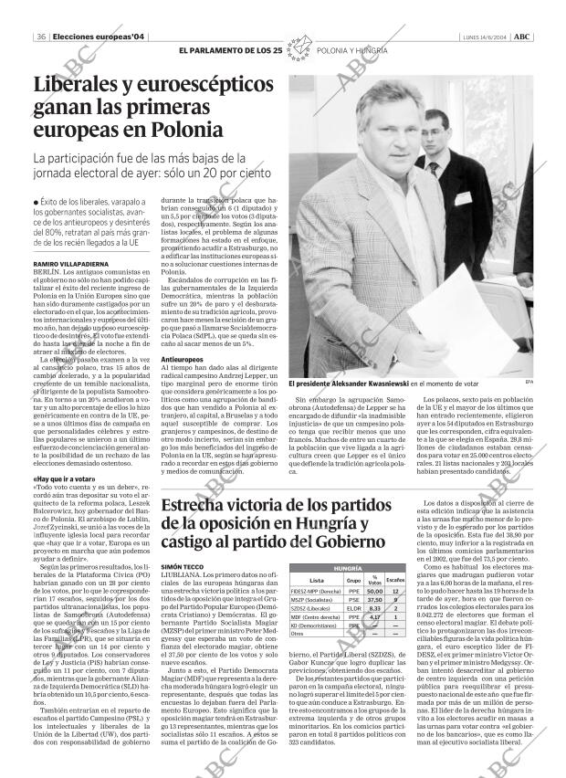 ABC MADRID 14-06-2004 página 36