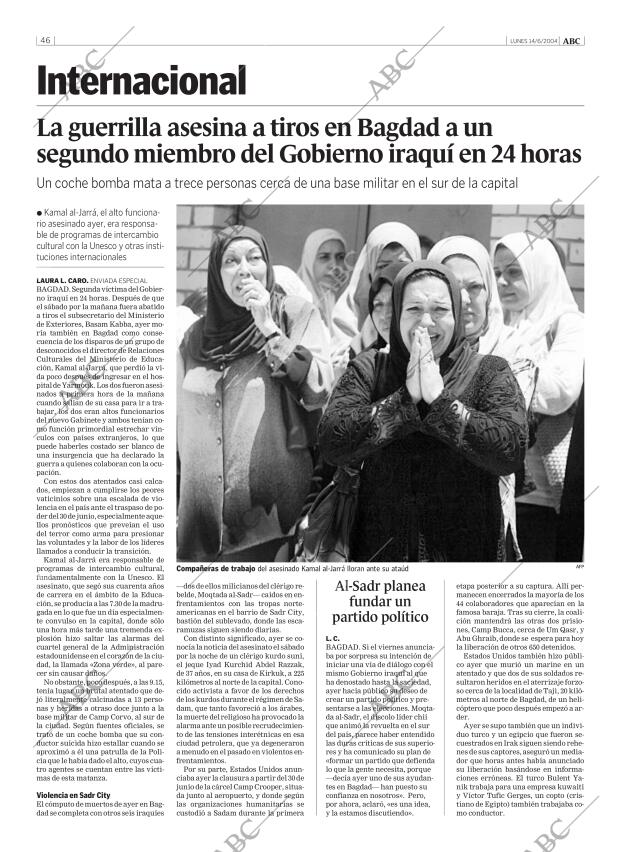 ABC MADRID 14-06-2004 página 46