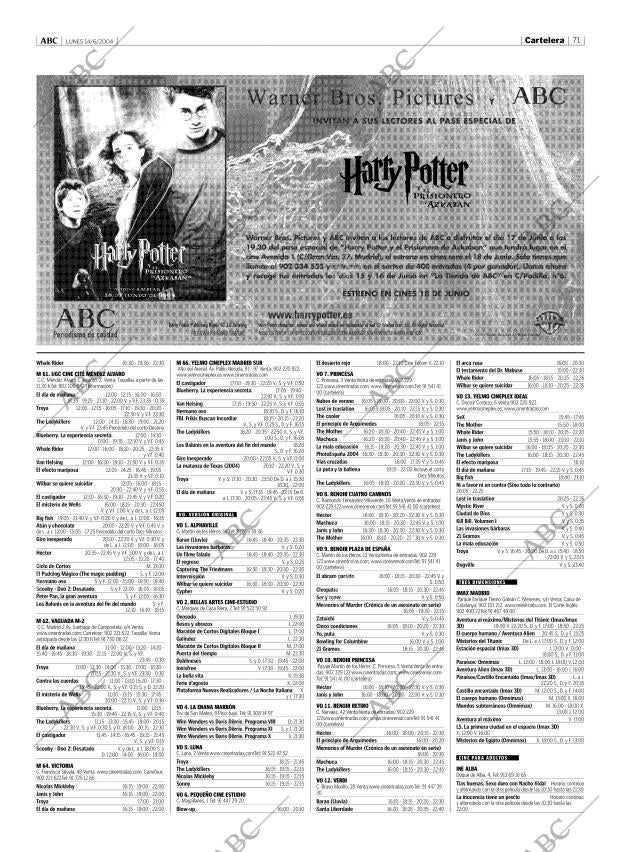 ABC MADRID 14-06-2004 página 71