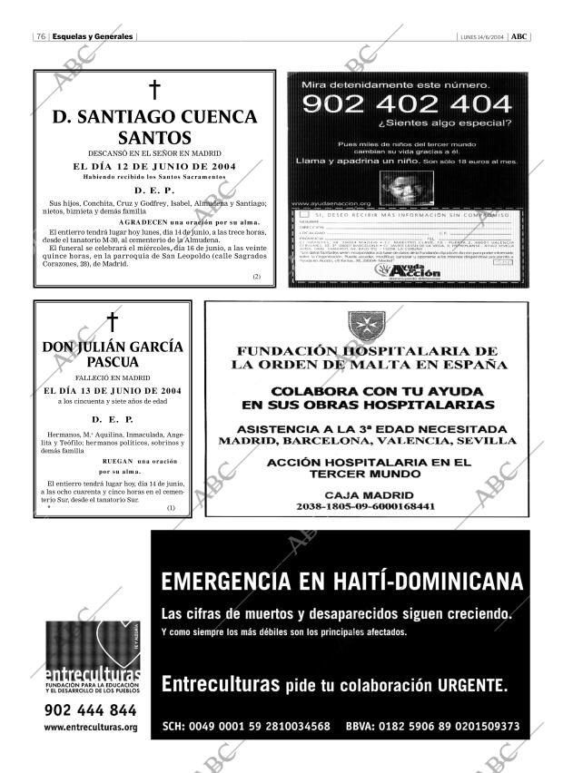 ABC MADRID 14-06-2004 página 76