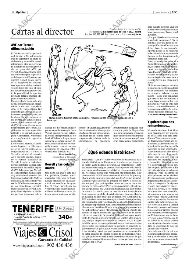 ABC MADRID 14-06-2004 página 8