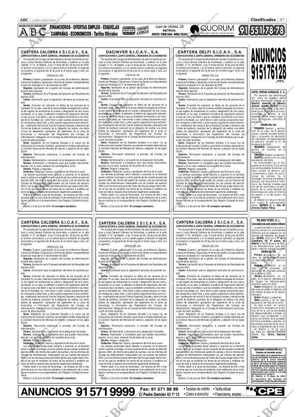 ABC MADRID 14-06-2004 página 87