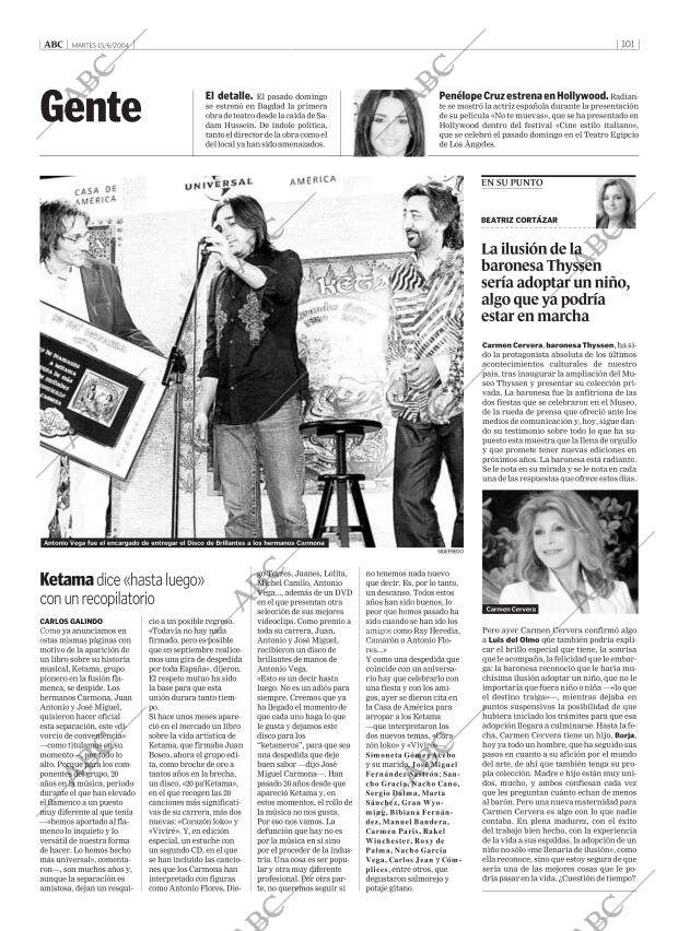 ABC MADRID 15-06-2004 página 101