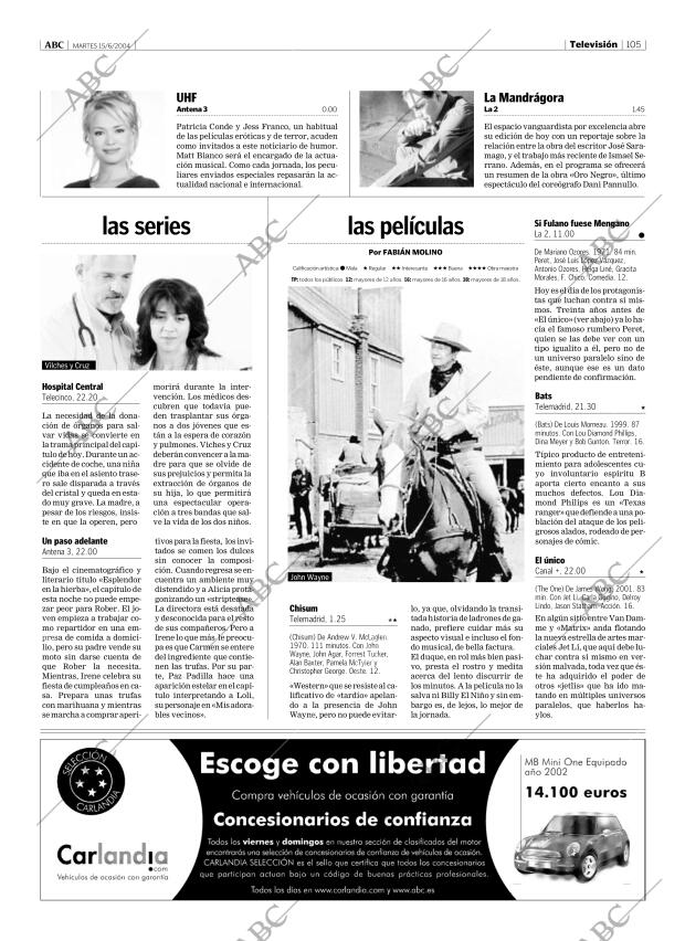 ABC MADRID 15-06-2004 página 105