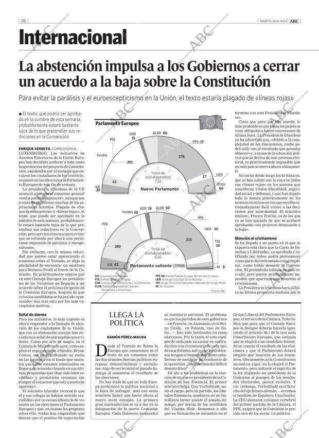 ABC MADRID 15-06-2004 página 28