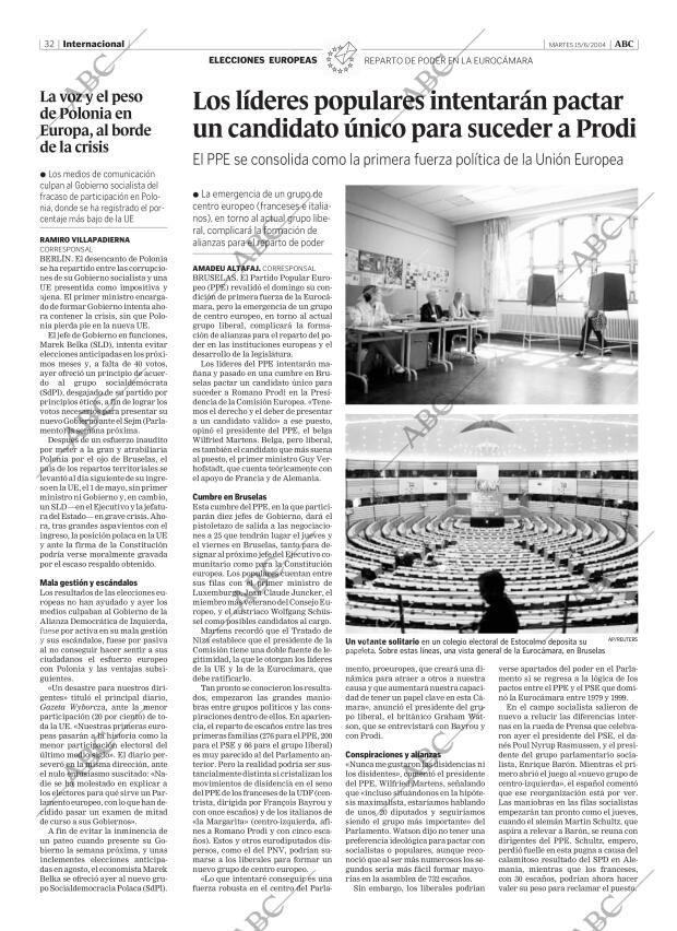 ABC MADRID 15-06-2004 página 32
