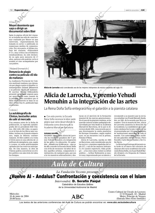 ABC MADRID 15-06-2004 página 58