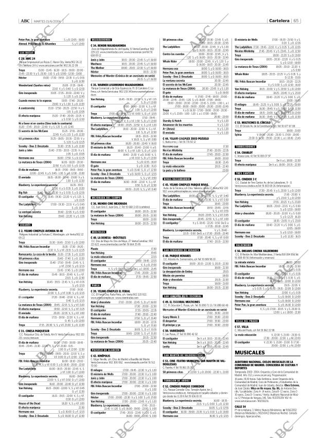 ABC MADRID 15-06-2004 página 65