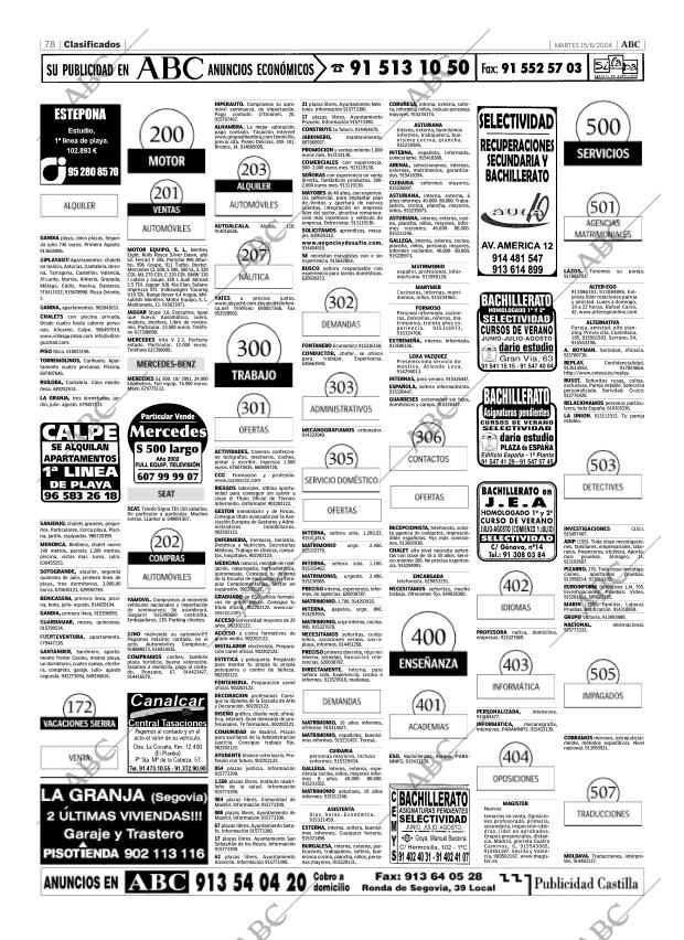 ABC MADRID 15-06-2004 página 78