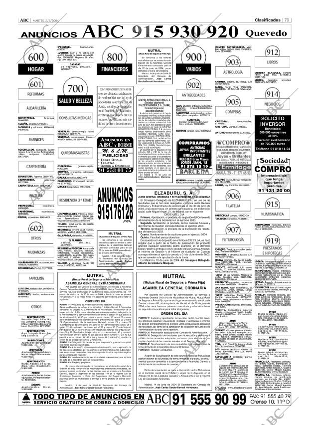 ABC MADRID 15-06-2004 página 79