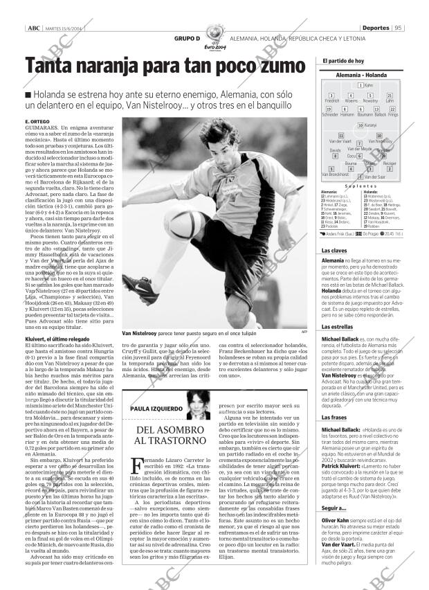 ABC MADRID 15-06-2004 página 95