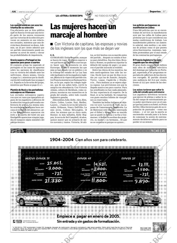 ABC MADRID 15-06-2004 página 97
