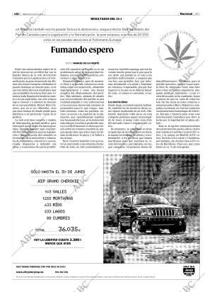 ABC MADRID 16-06-2004 página 25